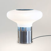 Lampe de Table Élégante en Verre - Design Raffiné avec Éclairage LED