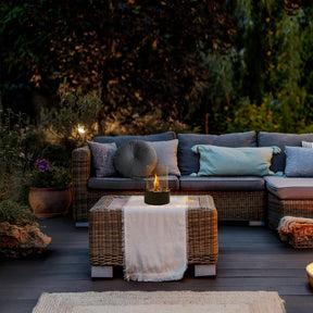 Cheminée de Table Éthanol | Design Élégant pour Intérieur et Extérieur
