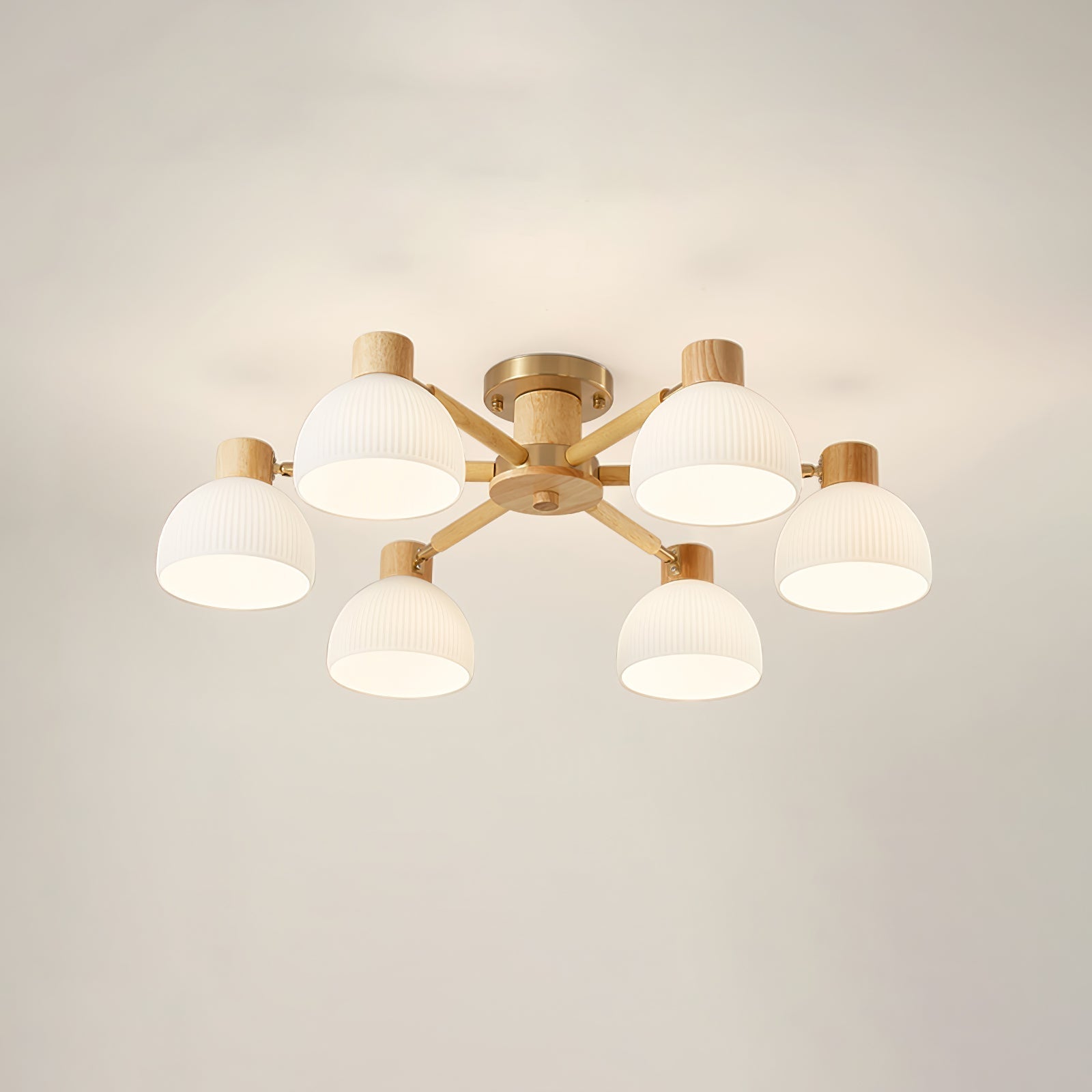 Lampe de Plafond Industrielle en Verre - Ambiance Luxueuse et Romantique