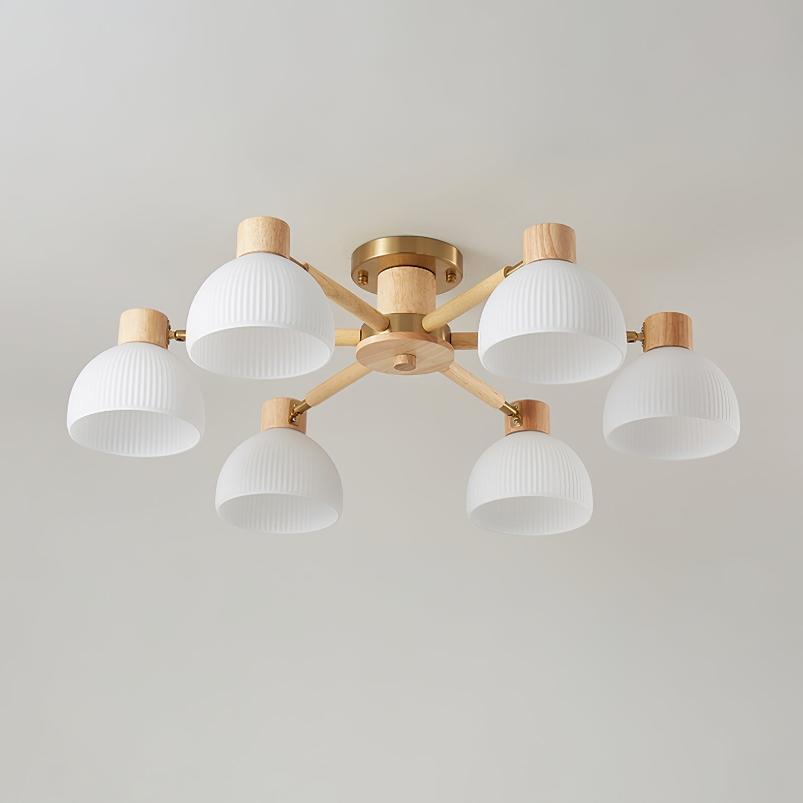 Lampe de Plafond Industrielle en Verre - Ambiance Luxueuse et Romantique