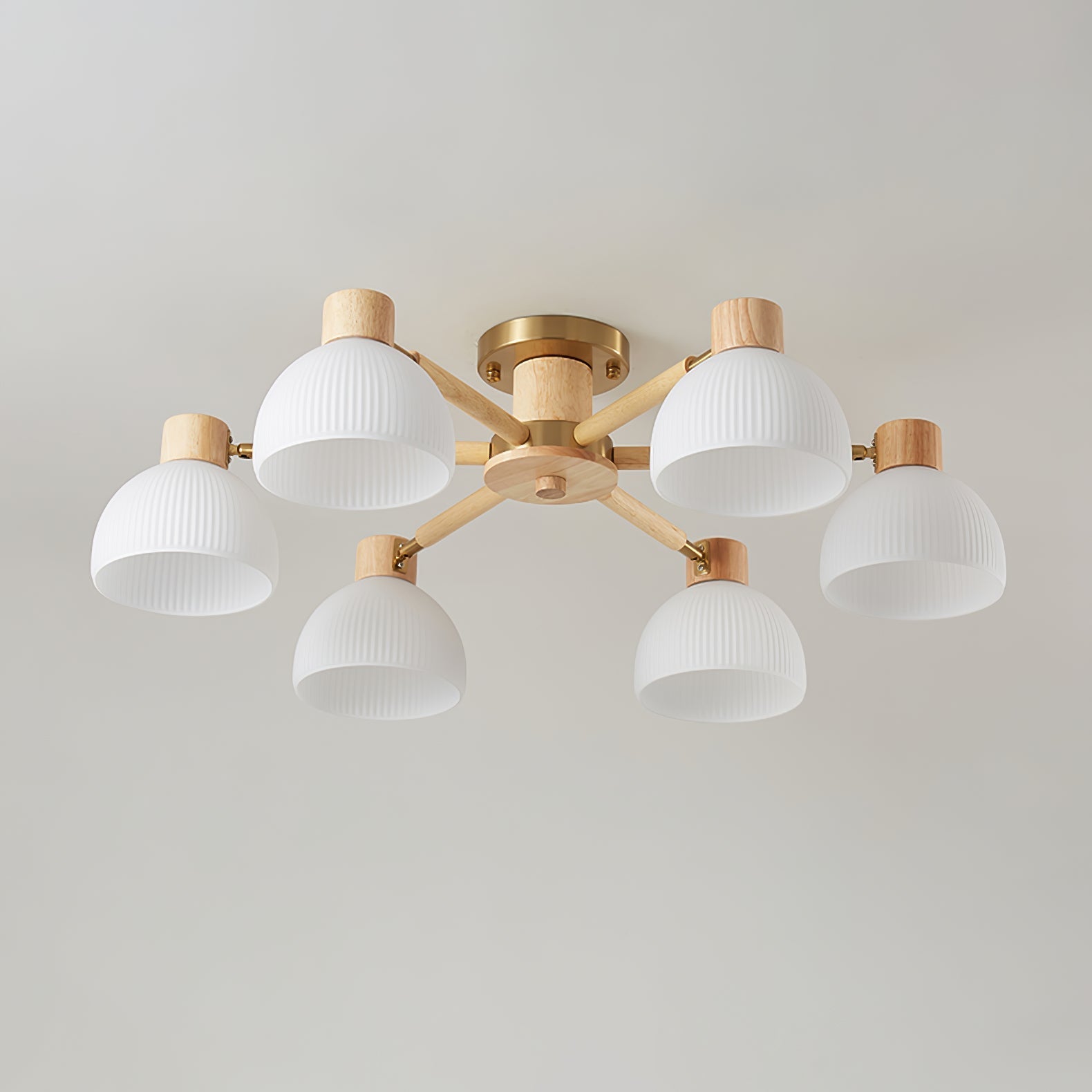 Lampe de Plafond Industrielle en Verre - Ambiance Luxueuse et Romantique