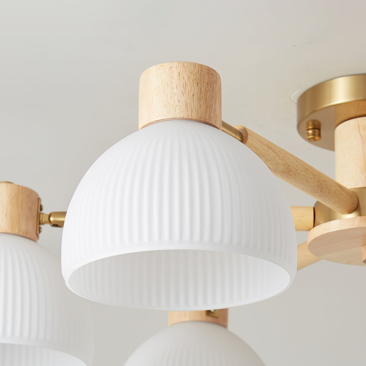 Lampe de Plafond Industrielle en Verre - Ambiance Luxueuse et Romantique