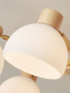 Lampe de Plafond Industrielle en Verre - Ambiance Luxueuse et Romantique