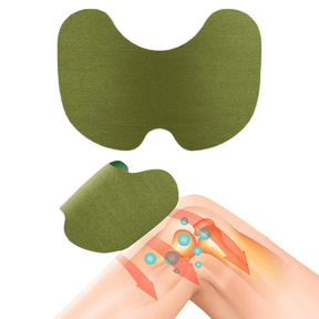 Patch Anti-douleur pour le Genou - Soulagement Naturel et Discret