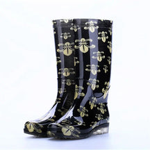 Bottes d'hiver imperméables pour femmes - Imprimé Floral et Confort Optimal
