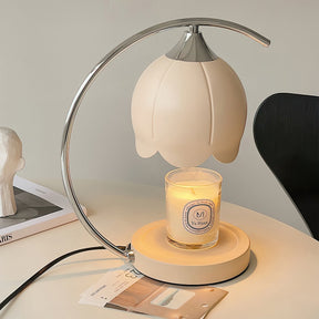 Lampe de Table Design Floral - Éclairage Raffiné et Atmosphère Chaleureuse