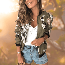 Manteau Floral Léger pour Femmes - Chic et Écologique Toute l'Année