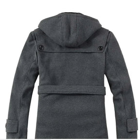 Manteau Trench Imperméable pour Hommes - Élégance Classique et Confort Optimal