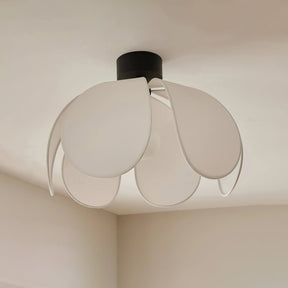 Plafonnier en Tissu Élégant - Atmosphère Chaleureuse et Accueillante