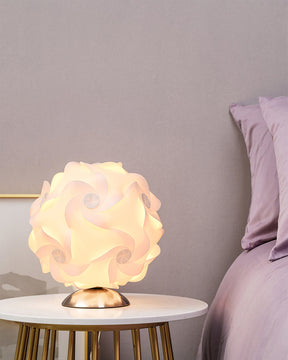 Lampe de Table Florale Élégante - Ambiance Chaleureuse et Naturelle