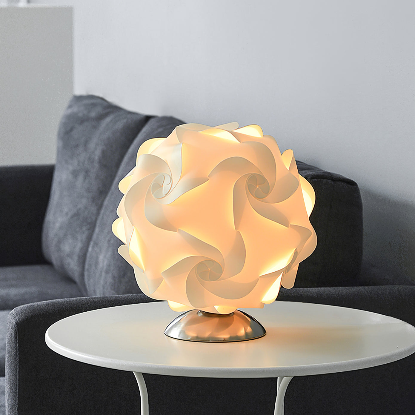 Lampe de Table Florale Élégante - Ambiance Chaleureuse et Naturelle