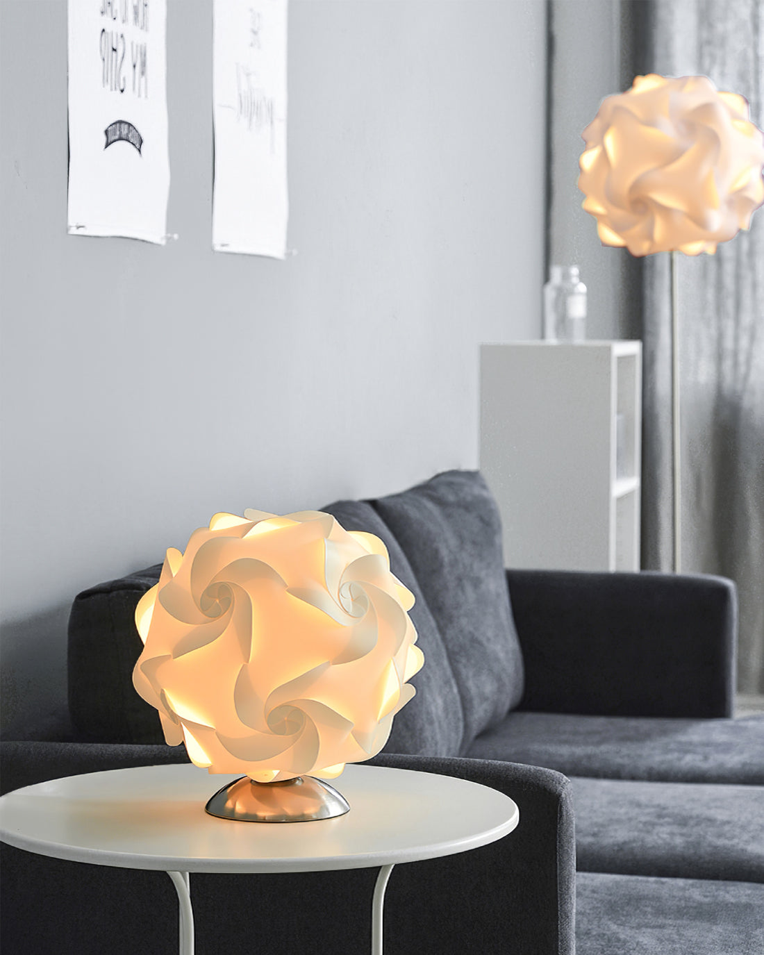 Lampe de Table Florale Élégante - Ambiance Chaleureuse et Naturelle