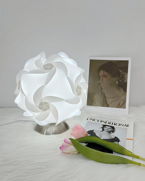 Lampe de Table Florale Élégante - Ambiance Chaleureuse et Naturelle