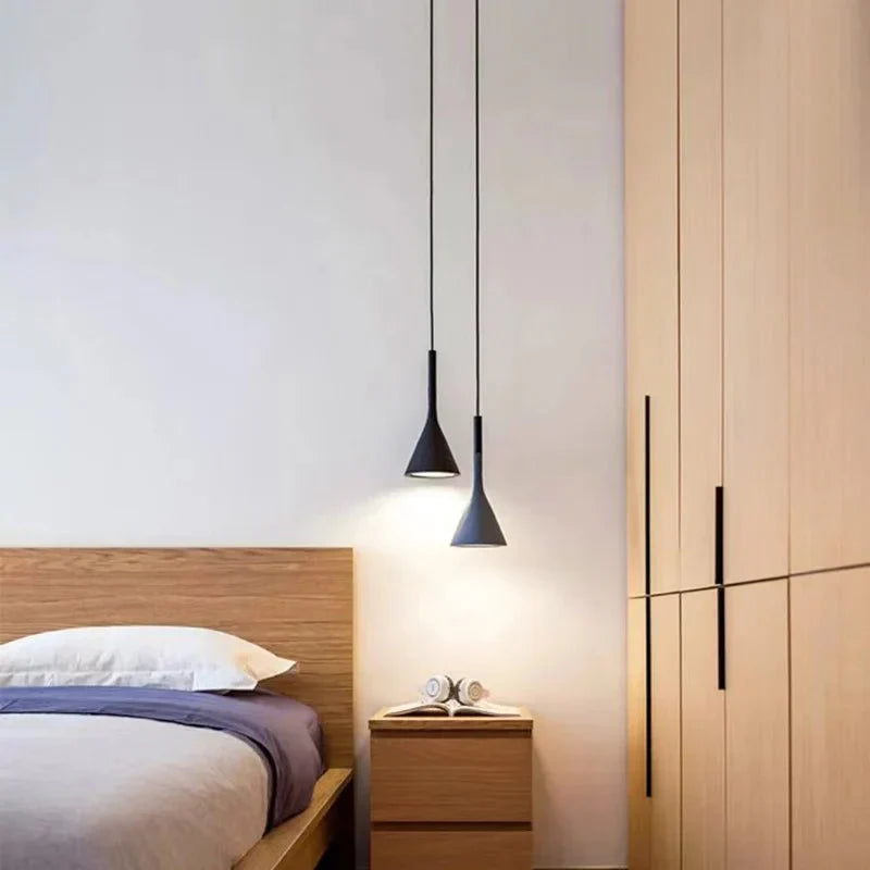 Luminaire Suspendu Minimaliste - Câble Ajustable pour Hauteur Personnalisée