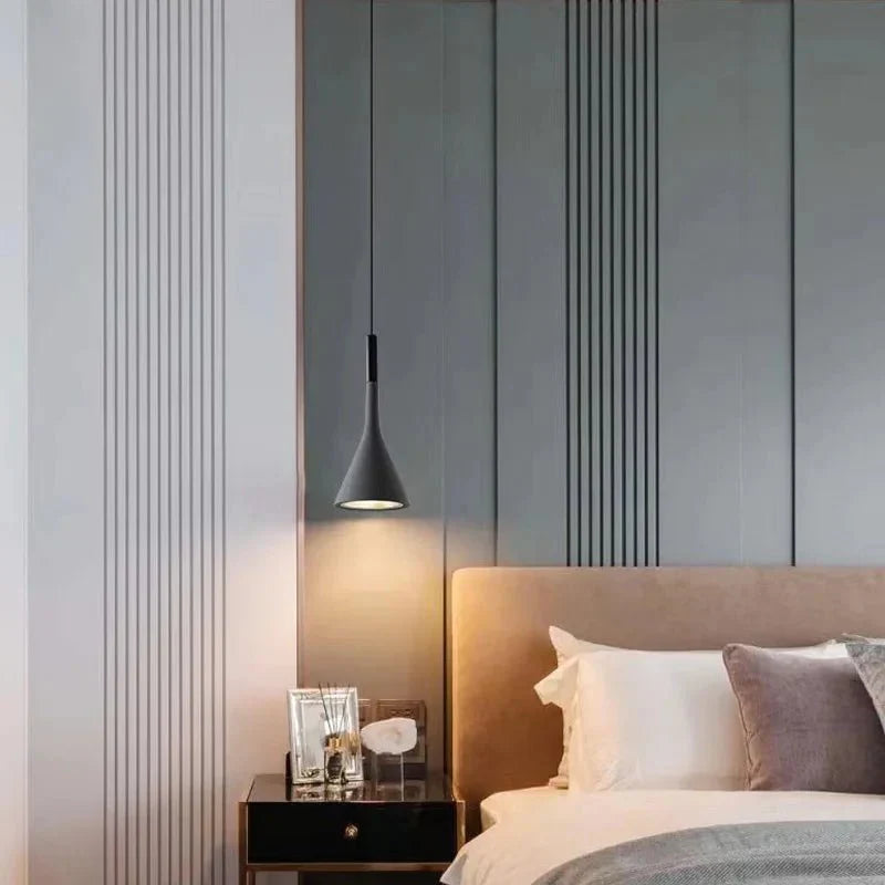 Luminaire Suspendu Minimaliste - Câble Ajustable pour Hauteur Personnalisée