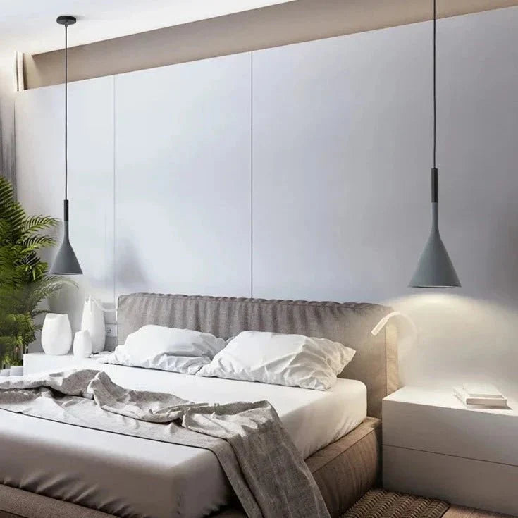 Luminaire Suspendu Minimaliste - Câble Ajustable pour Hauteur Personnalisée