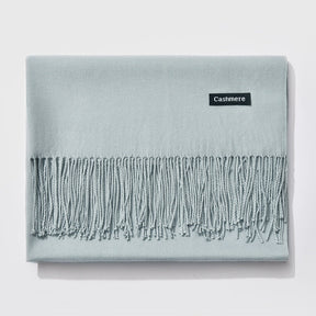 Écharpe Élégante à Franges pour Femmes - Style Monochrome et Confort Optimal