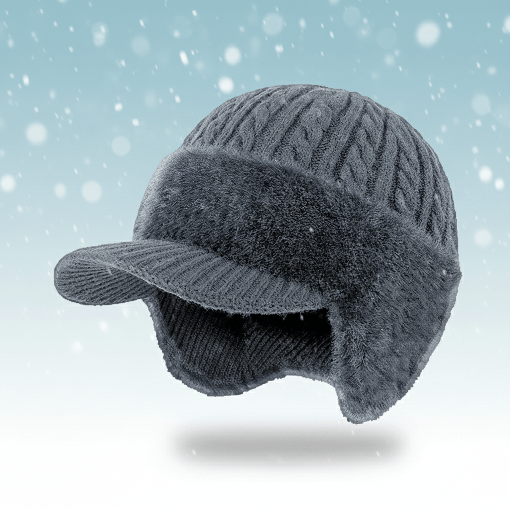 Chapeau Trappeur Hiver Isolé | Douillet avec Protection pour les Oreilles