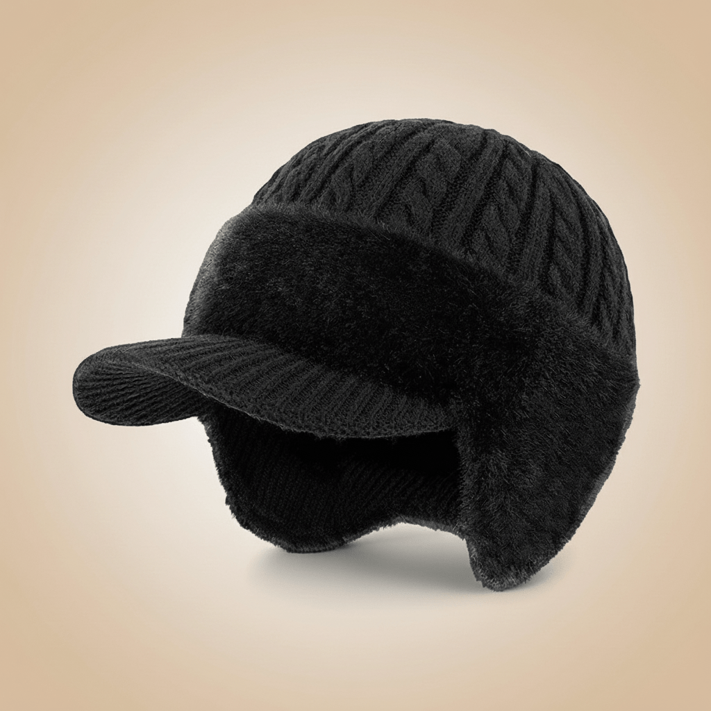 Chapeau Trappeur Hiver Isolé | Douillet avec Protection pour les Oreilles