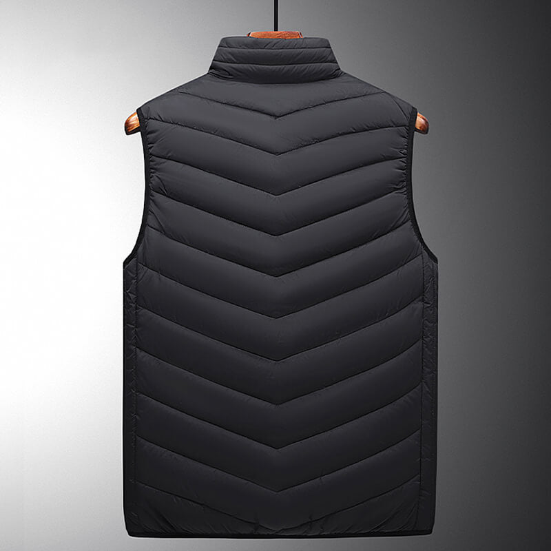 Gilet Chauffant d'Hiver pour Homme - Léger, Respirant et Élégant
