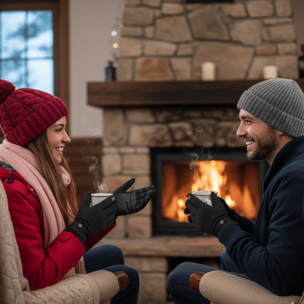Gants Chauffants Hiver Imperméables | Confort et Écran Tactile Inclus