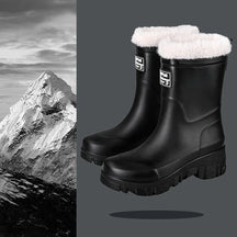 Bottes d'Hiver Imperméables pour Femmes - Isolation Chaude et Semelle Antidérapante