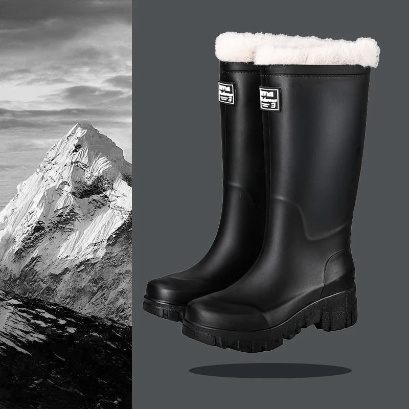 Bottes d'Hiver Imperméables pour Femmes - Isolation Chaude et Semelle Antidérapante