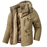 Veste d'Hiver Imperméable pour Hommes - Confort et Élégance par Temps Froid
