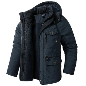 Veste d'Hiver Imperméable pour Hommes - Confort et Élégance par Temps Froid