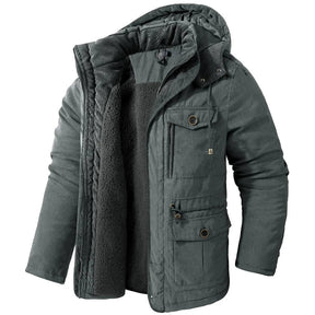 Veste d'Hiver Imperméable pour Hommes - Confort et Élégance par Temps Froid