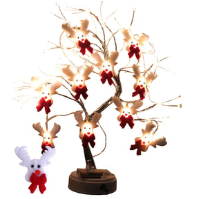 Lumières de Sapin Bonhomme de Neige - Décoration Festive et Ludique