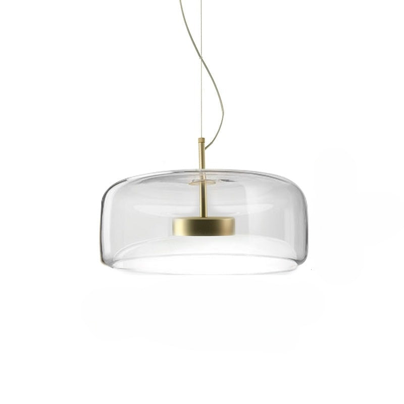 Éclairage en Verre Moderne - Élégance Chic et Accueillante