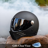 Casque de Moto Intégral Sécurisé - Confort et Protection Supérieurs