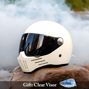 Casque de Moto Intégral Sécurisé - Confort et Protection Supérieurs