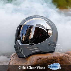 Casque de Moto Intégral Sécurisé - Confort et Protection Supérieurs