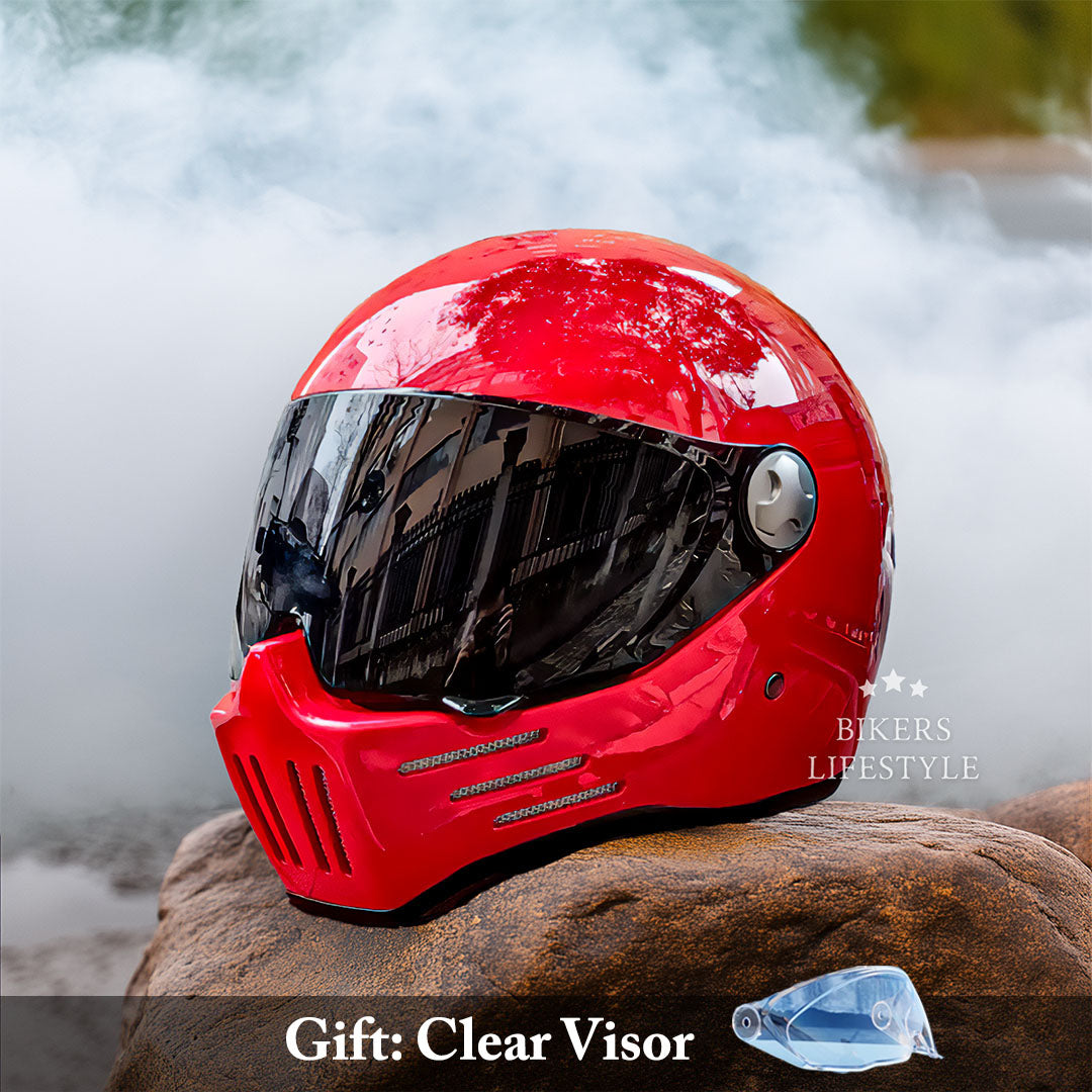 Casque de Moto Intégral Sécurisé - Confort et Protection Supérieurs