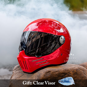 Casque de Moto Intégral Sécurisé - Confort et Protection Supérieurs