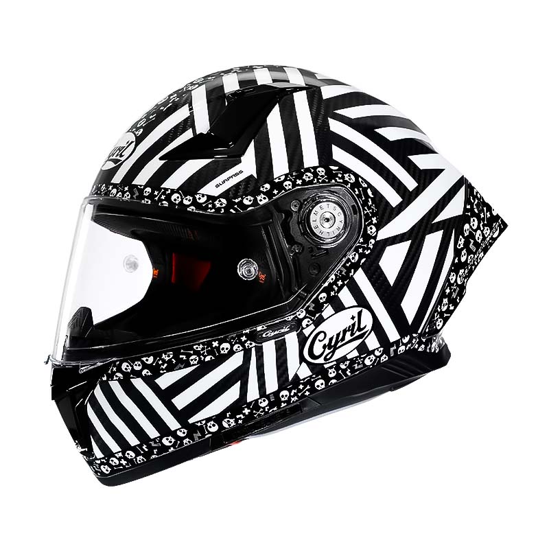 Casque de Moto Intégral Léger - Sécurité et Confort Approuvés DOT ECE