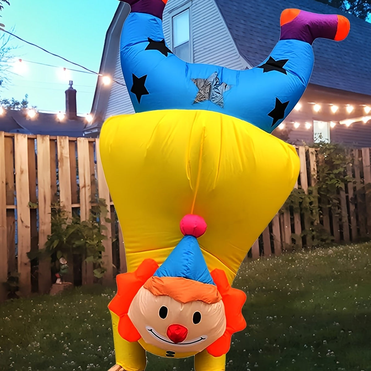 Costume de Clown Gonflable pour Adulte - Hilarant et Confortable pour Halloween