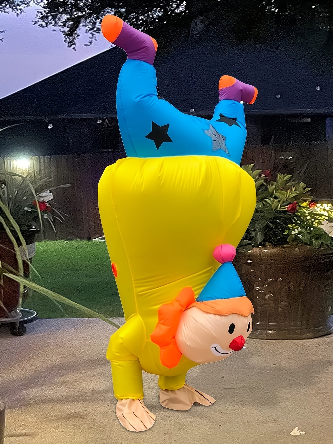 Costume de Clown Gonflable pour Adulte - Hilarant et Confortable pour Halloween