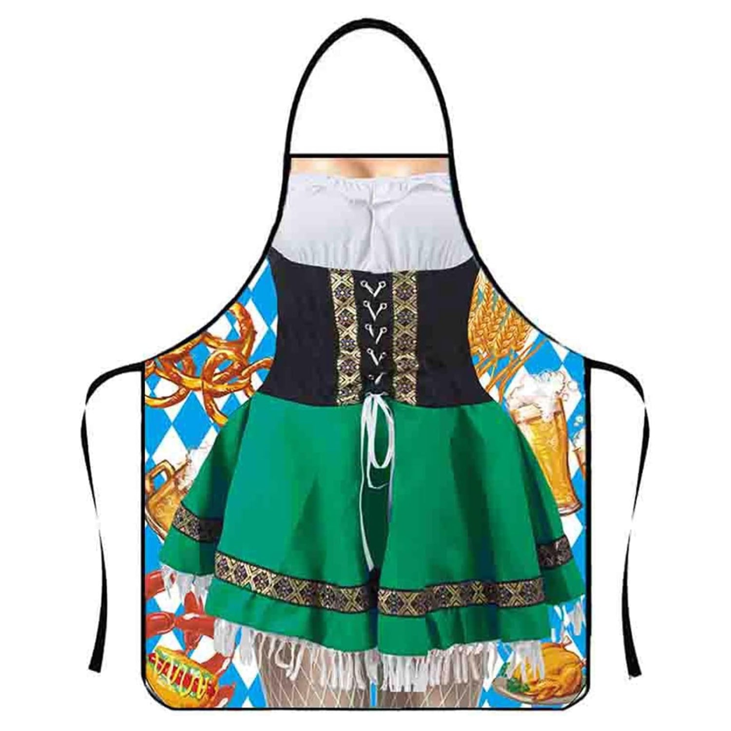 Tabliers Oktoberfest Amusants pour Couples - Look Traditionnel et Humoristique