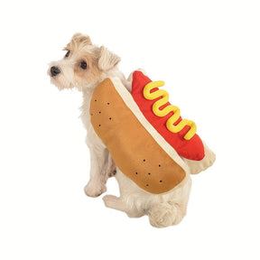 Costume pour Chien Hot Dog - Amusant et Confortable en Peluche