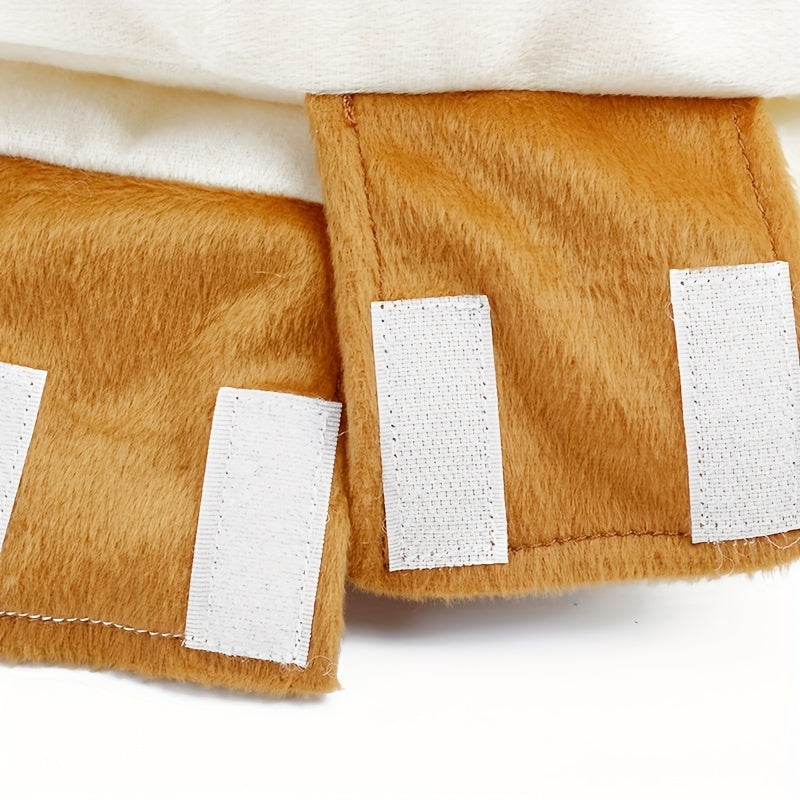 Costume pour Chien Hot Dog - Amusant et Confortable en Peluche