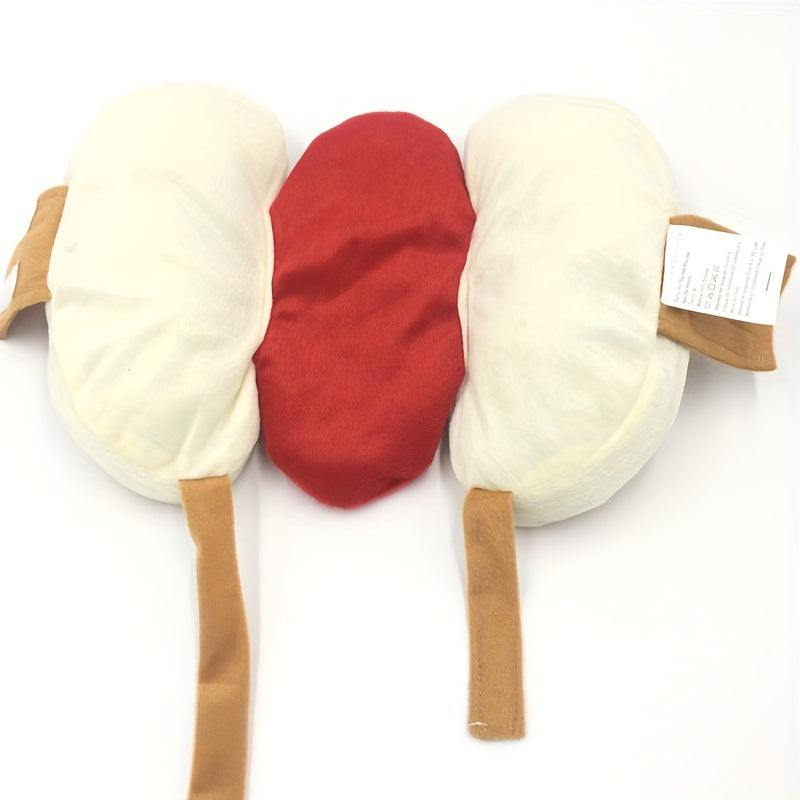 Costume pour Chien Hot Dog - Amusant et Confortable en Peluche
