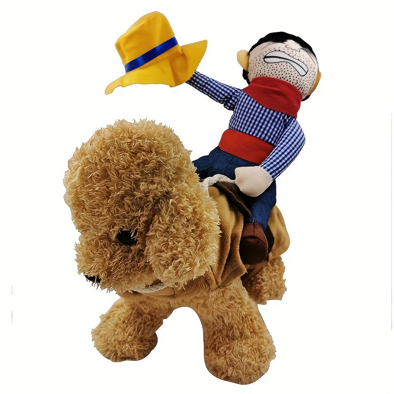 Costume de Chien Cowboy Amusant - Confort et Rires Assurés pour Halloween