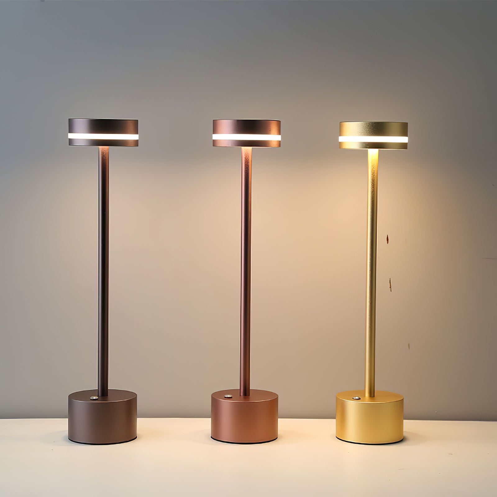 Lampe de Table LED Design Élégant - Ambiance Chaleureuse et Romantique