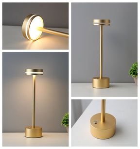 Lampe de Table LED Design Élégant - Ambiance Chaleureuse et Romantique