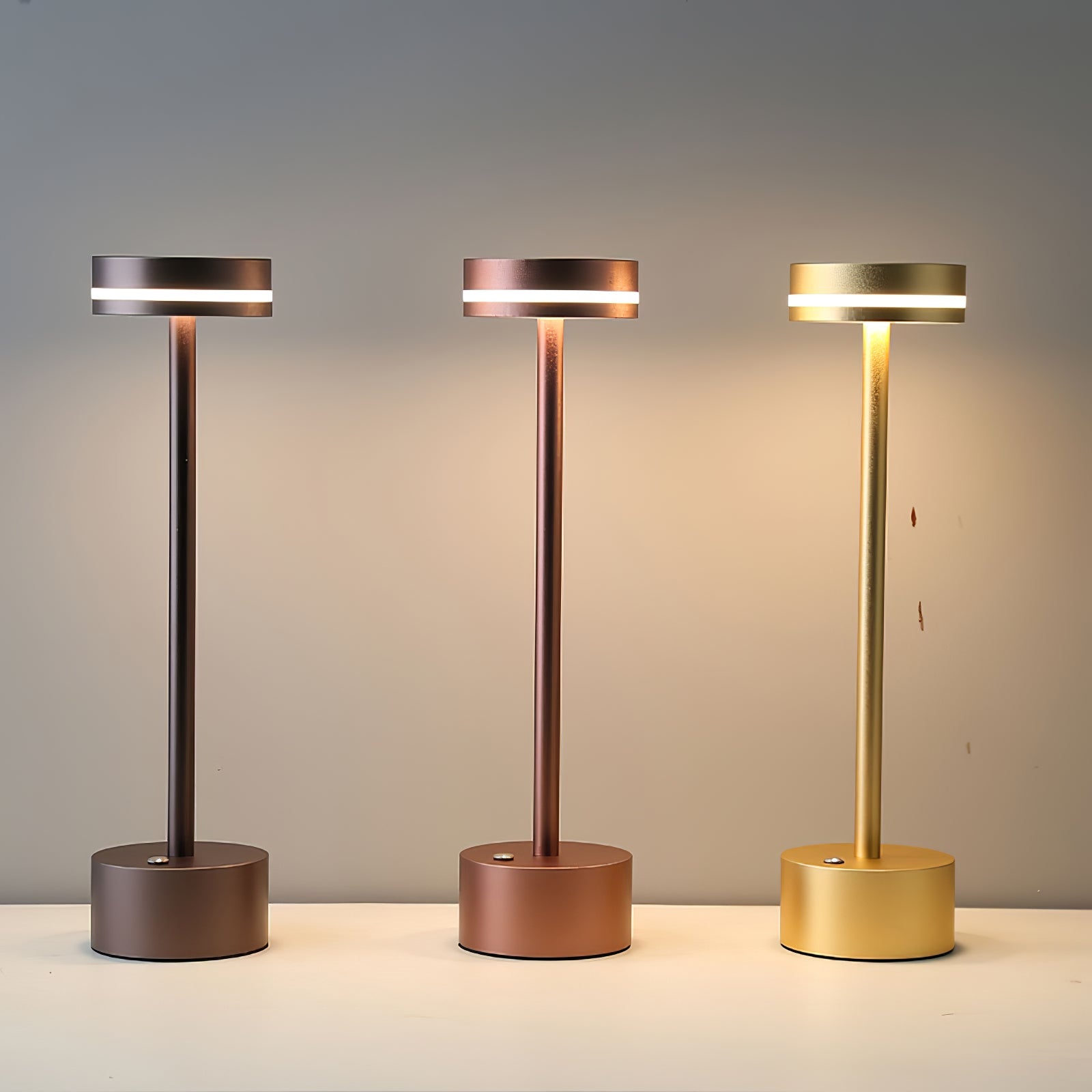 Lampe de Table LED Design Élégant - Ambiance Chaleureuse et Romantique