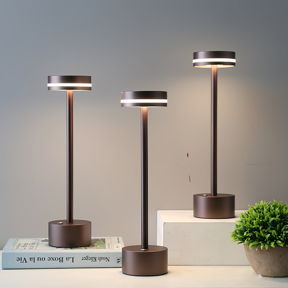 Lampe de Table LED Design Élégant - Ambiance Chaleureuse et Romantique