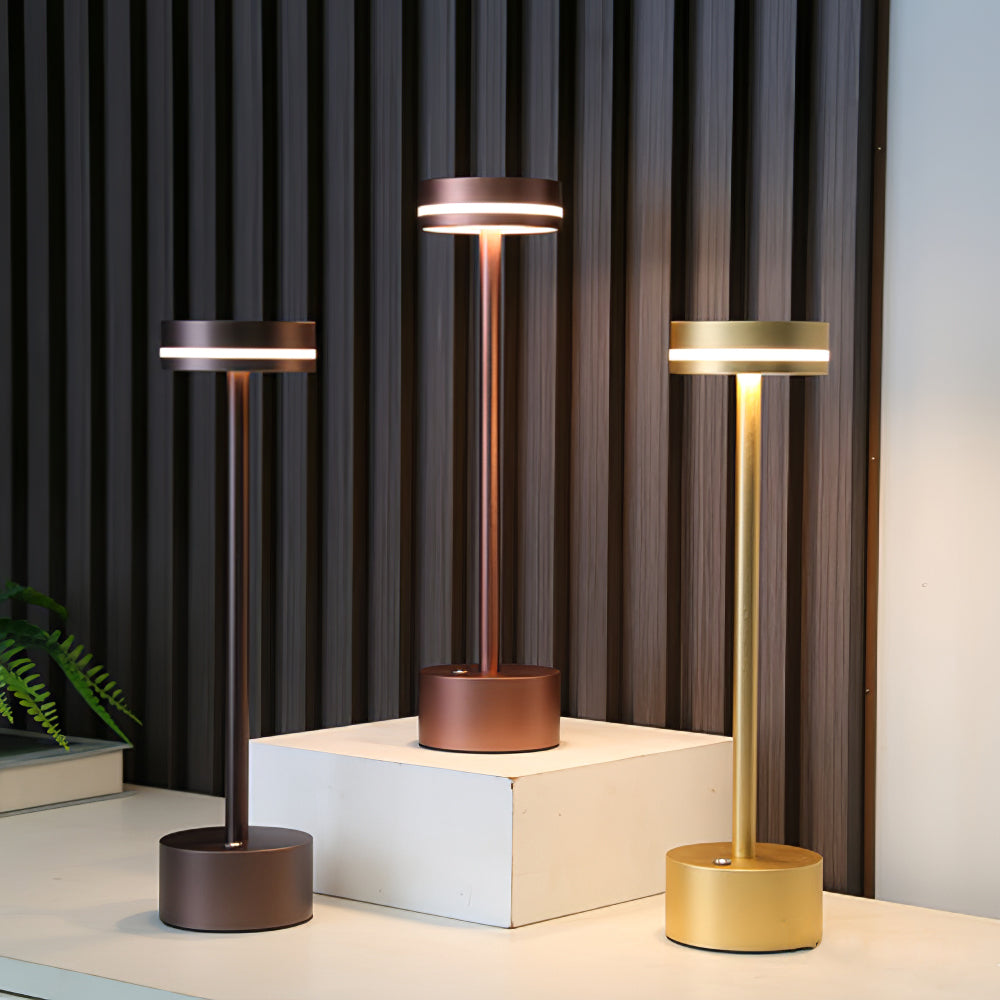 Lampe de Table LED Design Élégant - Ambiance Chaleureuse et Romantique